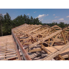 Монтаж дахів будь-якої складності під бітумну черепицю Харків