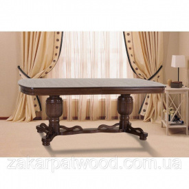 Стіл обідній елегант бук 2000х1000 +40СМ