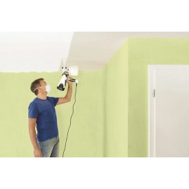 Фарбування стелі пулівізатором