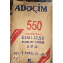 Цемент Adocim ПЦ-550 25 кг 60 шт (Турция) Чернигов