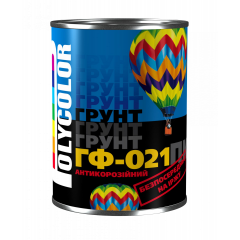 Грунт POLYCOLOR ГФ-021 0,9 кг червоно-коричневий Київ