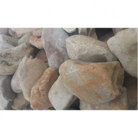 Галька річкова велика Валун 500-1000 мм сіра