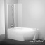 Шторка для ванны Ravak VSK2-150 L белый/прозрачное стекло 76L80100Z1 левая Сумы