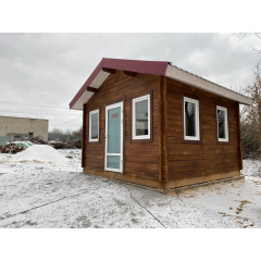 Закрытая беседка из профилированного бруса 4х4 Буча Рівне