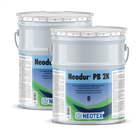 Двокомпонентне поліуретанове покриття модифікованим бітумом Neodur PB 2K 