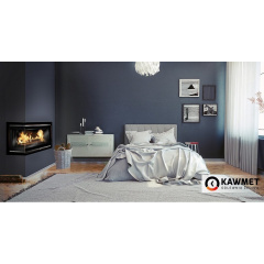 Каминная топка KAWMET W16 с правым боковым стеклом 13,5 кВт ECO 805х447х453 мм Энергодар