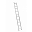 Алюмінієва односекційні приставні сходи на 10 ступенів Запоріжжя