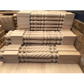 Балясина бук 900х55х55 винтова