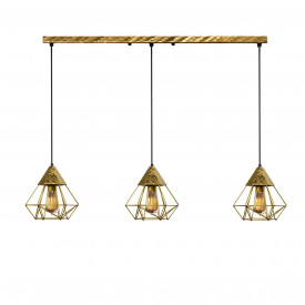 Светильник в стиле лофт MSK Electric NL 0535-3 BN бронза