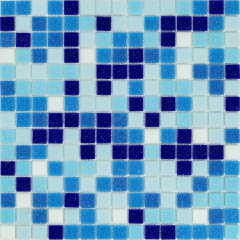 Мозаїка скляна Stella di Mare R-MOS B 113132333537 мікс 6 на сітці 327х327 мм Веселе