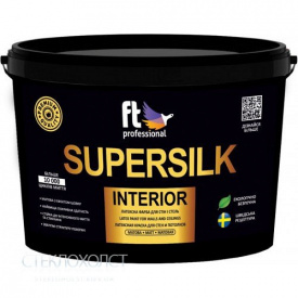 Краска FT Professional Supersilk Interior 3 л шелковисто-матовая для потолка и стен