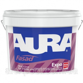 Aura Fasad Expo TR Безбарвна 2,2 л Фарба для фасадів універсальна акрилова для зовнішніх і внутрішніх робіт