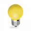 Світлодіодна лампа Feron LB-37 1W E27 жовта Чернівці