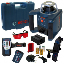 Ротационный лазерный нивелир Bosch GRL 300 HV Professional Set 60 м с приемником 300 м (0601061501)