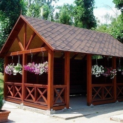 Бітумна черепиця Aquaizol Мозаїка 320х1000 мм коричневий мікс Кропивницький