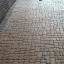 Тротуарна плитка Вавилон 5 5 см коричнева на сірому цементі Чернівці