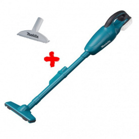 Акумуляторний пилосос Makita DCL 180 Z + насадка для автомобільних крісел без АКБ