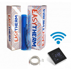 Теплый пол под плитку EasyTherm Easymate 2000Вт/ 10,0м2 + сенсорный Wi-fi терморегулятор Ecoreg Touch Кропивницкий