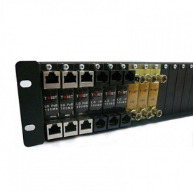 Металевий корпус для монтажу Twist LG-24-2U-RACK