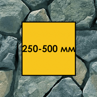 Бутовый камень гранитный фракция 250-500 мм