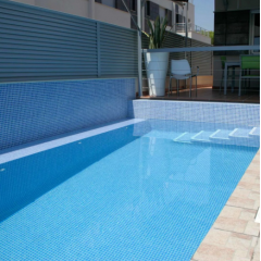 Мозаика на сетке AquaMo MK25102 Sky Blue 31,7х31,7 см (000078564) Ровно