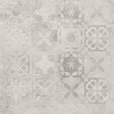 Керамогранитная плитка Cerrad Softcement White Decor Patchwork Rect. декор 59,7х59,7 см (5903313318006)