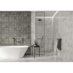 Керамогранитная плитка Cerrad Softcement White Decor Patchwork Rect. декор 59,7х59,7 см (5903313318006) Луцьк