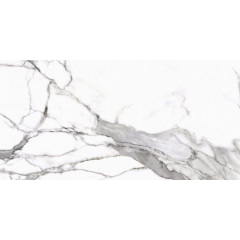 Керамогранитная плитка напольная матовая Cerrad Calacatta White Satyna 59,7х119,7 см (5903313316590) Київ