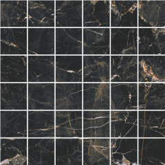 Керамогранитная плитка Cerrad Marquina Gold мозаика 29,7х29,7 см (5903313319546) Рівне