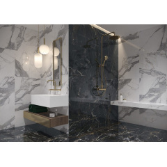 Керамогранитная плитка напольная полированная Cerrad Marquina Gold Poler 119,7х279,7 см (5903313317542) Київ