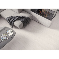Керамогранитная плитка Cerrad Nickwood Bianco Rect. напольная матовая 19,3х159,7 см (5903313316033) Буча