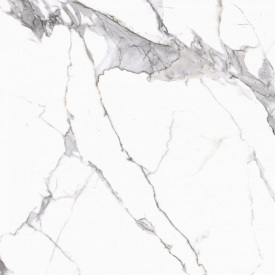 Керамогранитная плитка напольная матовая Cerrad Calacatta White Rect. 119,7х119,7 см (5903313315616)
