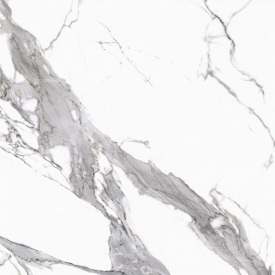 Керамогранитная плитка напольная полированная Cerrad Calacatta White Poler 119,7х119,7 см (5903313317047)