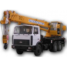 Аренда автокрана Ивановец 32т