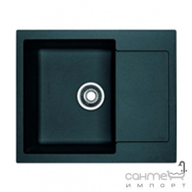 Кухонна мийка гранітна Adamant Minimal 620х500х200 крило праворуч 11 Terracotta