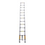 Драбина телескопічна алюмінієва Laddermaster Avior A7A12 12 сходинок Тернопіль