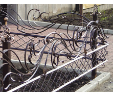 Забор кованый металлический Legran