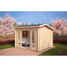 Беседка деревянная из профилированного бруса 3х3 Запорожье