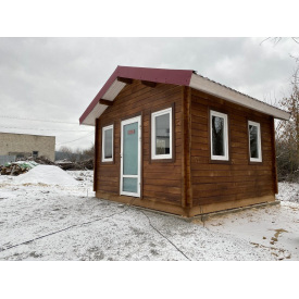 Закрытая беседка из профилированного бруса 4х4 Запорожье