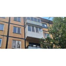 Французский балкон Prime Plast 2850х2500х850 мм