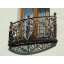 Балкон кованый декоративный для строительных объектов Киев