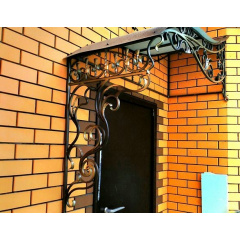 Навес с коваными элементами для новостроек Киев Legran Ровно