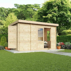 Беседка деревянная из профилированного бруса 4х2.5 Буча