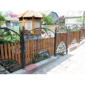 Забор кованый с деревом 1.80м Legran