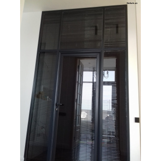 Перегородки для офісу з фарбуванням з алюмінію Aluprof (Польща)