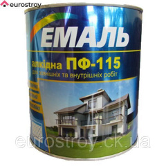 Емаль ПФ-115 Хімтекс червона 0,25 кг Львів