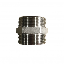 Ниппель SOLOMON 1 1/2" НН никель 8205