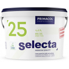 Краска интерьерная глянцевая Primacol Selecta 25 10 л