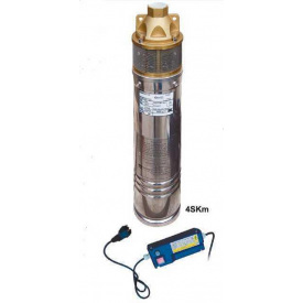 Насос скважинный вихревой VOLKS pumpe 4SKm150 1,1кВт + кабель 15м и пульт