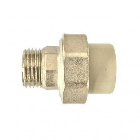 Муфта РАЗБОРНАЯ нар.резьба Kalde PPR ф20х3/4 13001